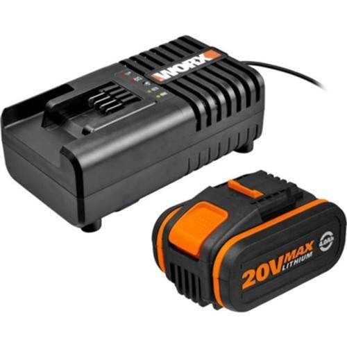 WORX WA3604 20VOLT 4.0AH POWERSHARE Lİ-İON AKÜ VE AKÜ ŞARJ CİHAZI resmi