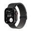 APPLE WATCH ULTRA 3 GPS + CELLULAR 49MM SİYAH TİTANYUM KASA VE SİYAH TİTANYUM MİLANO LOOP - BÜYÜK BOY MF1T4TU/A resmi