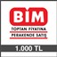 BİM HEDİYE ÇEKİ (1000 TL)-DİJİTAL resmi