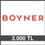 BOYNER HEDİYE ÇEKİ (2000 TL)-FİZİKİ resmi