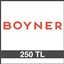 BOYNER HEDİYE ÇEKİ (250 TL)-DİJİTAL resmi