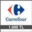 CARREFOUR HEDİYE ÇEKİ (1000 TL)-DİJİTAL resmi