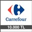 CARREFOUR HEDİYE ÇEKİ (10000 TL)-FİZİKİ resmi