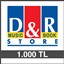 D&R HEDİYE ÇEKİ (1000 TL)-DİJİTAL resmi