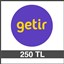 GETİR HEDİYE ÇEKİ (250 TL)-DİJİTAL resmi