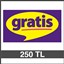 GRATİS HEDİYE ÇEKİ (250 TL)-DİJİTAL resmi