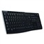LOGITECH K270 920-003761 KABLOSUZ KLAVYE Q TR USB SİYAH  resmi