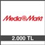 MEDIAMARKT HEDİYE ÇEKİ (2000 TL)-FİZİKİ resmi