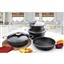 POLO CHEF GTS07SY GRANİT TENCERE TAVA 7 PARÇA SET resmi