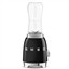 SMEG PBF01BLEU 50'S STYLE SİYAH KİŞİSEL BLENDER resmi