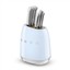 SMEG RETRO STANDLI BIÇAK SETİ MAVİ KBSF02PB resmi