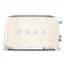 SMEG TSF02CREU KREM 2X2 EKMEK KIZARTMA resmi