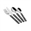 THE MIA COMIDA ÇATAL KAŞIK BIÇAK TAKIMI SİYAH 24 PARÇA CKB0233 resmi