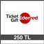 TİCKET GİFT HEDİYE ÇEKİ (250 TL)-DİJİTAL resmi