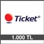 TİCKET MARKET HEDİYE ÇEKİ (1000 TL)-FİZİKİ resmi