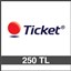TİCKET MARKET HEDİYE ÇEKİ (250 TL)-FİZİKİ resmi
