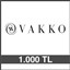 VAKKO HEDİYE ÇEKİ (1000 TL)-FİZİKİ resmi